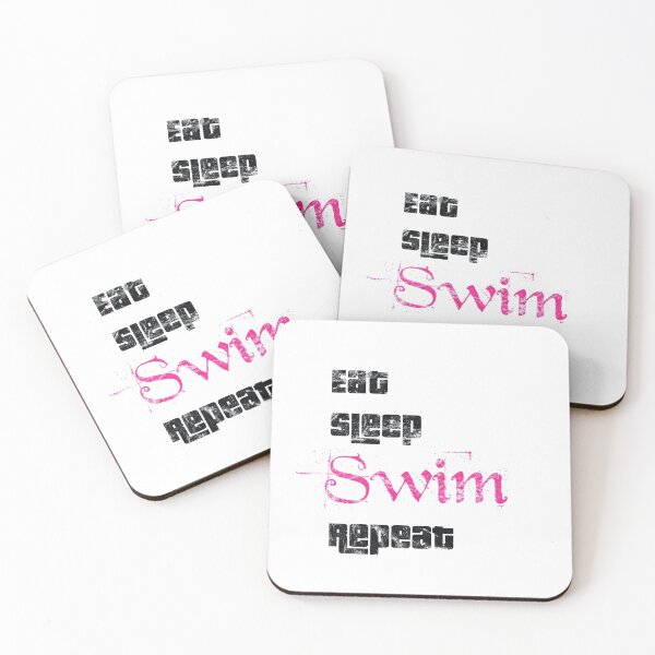 Item preview, Eat Sleep Swim Repeat designed and sold by Beefytee.