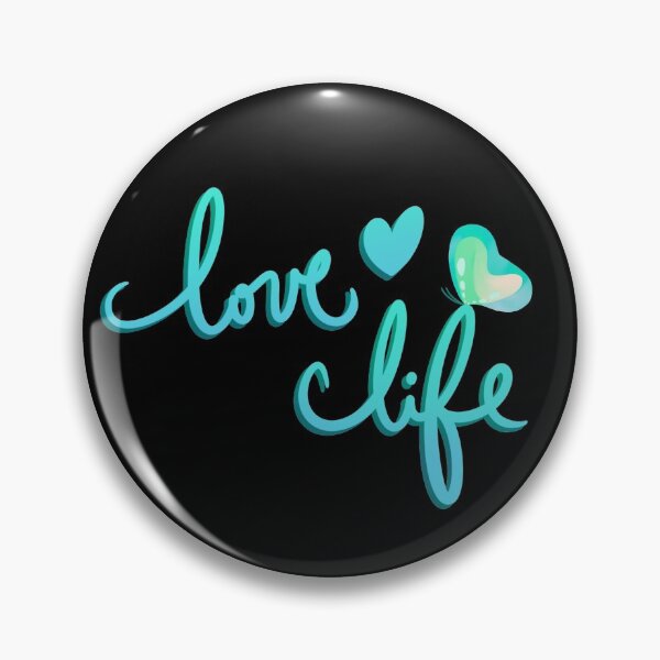 Item preview, Love Life Blue Gradient designed and sold by avacado-designs.