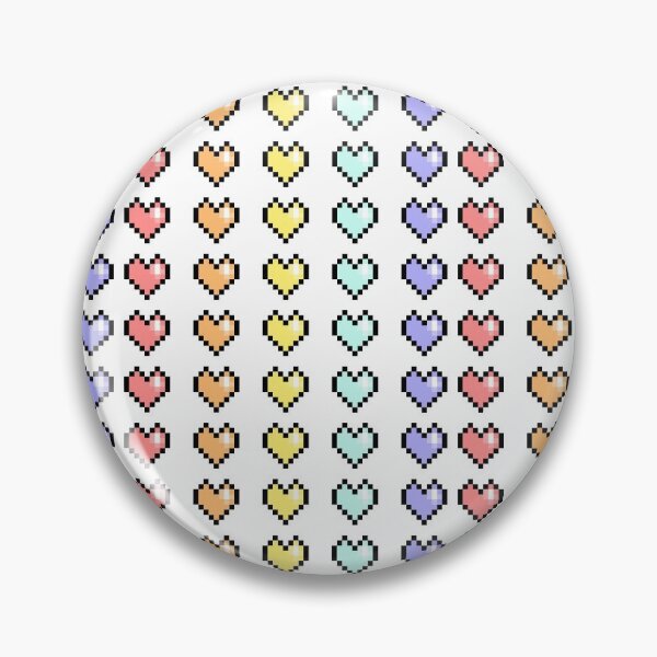 Item preview, Pastel Rainbow Hearts designed and sold by Pixelsticks.