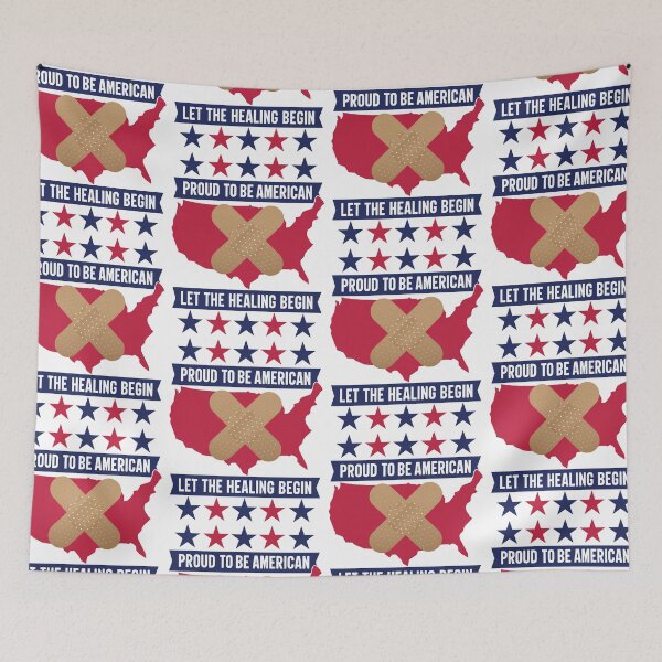 Item preview, Proud American Let The Healing Begin Election 2020 designed and sold by GravitiTees.