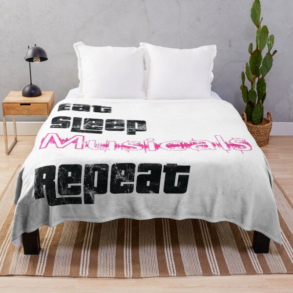 Item preview, Eat Sleep Musicals Repeat designed and sold by Beefytee.