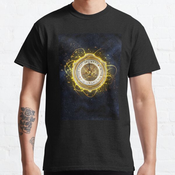 Ses matériaux sombres T-shirt classique