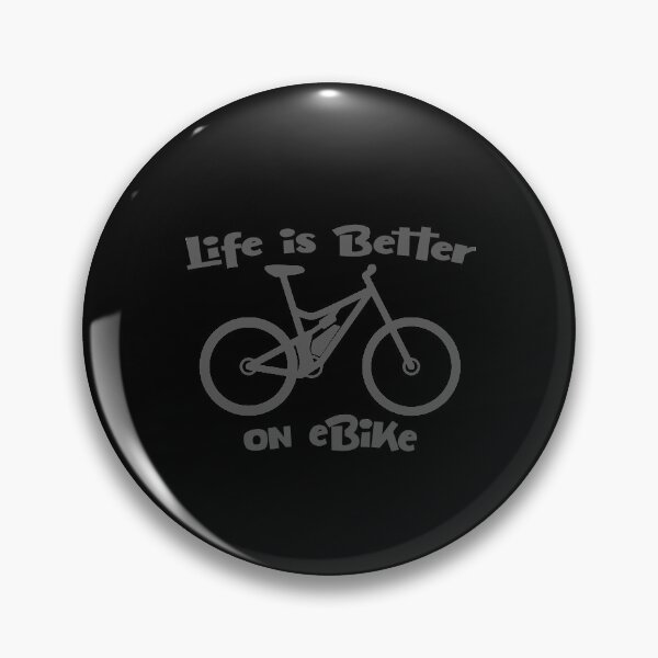 Item preview, Life is Better on Ebike Funny eBike designed and sold by OneMTB.