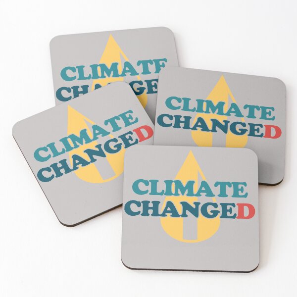 Item preview, Climate Changed Big Golden Water Drop designed and sold by Chubuter.