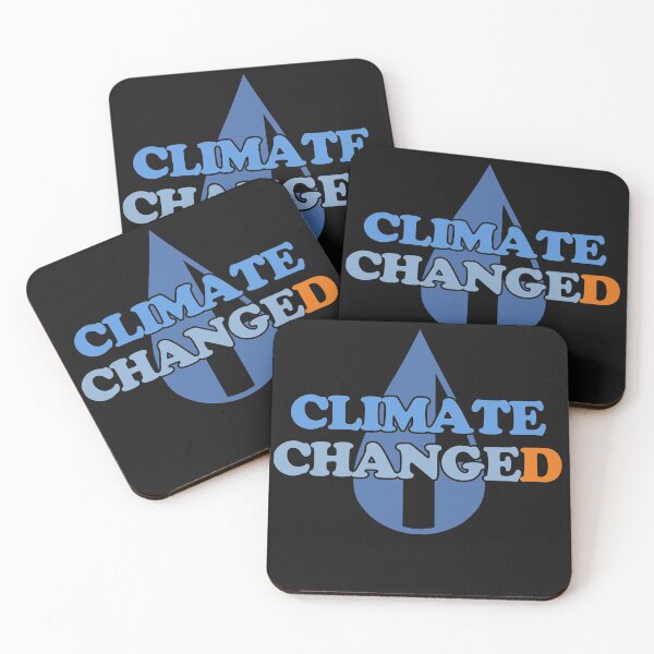 Item preview, Climate Changed Big Water Drop Orange D designed and sold by Chubuter.