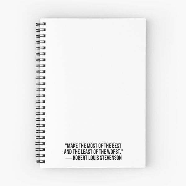 Item preview, R. L. STEVENSON   # MOST designed and sold by LiteraryQuotes.