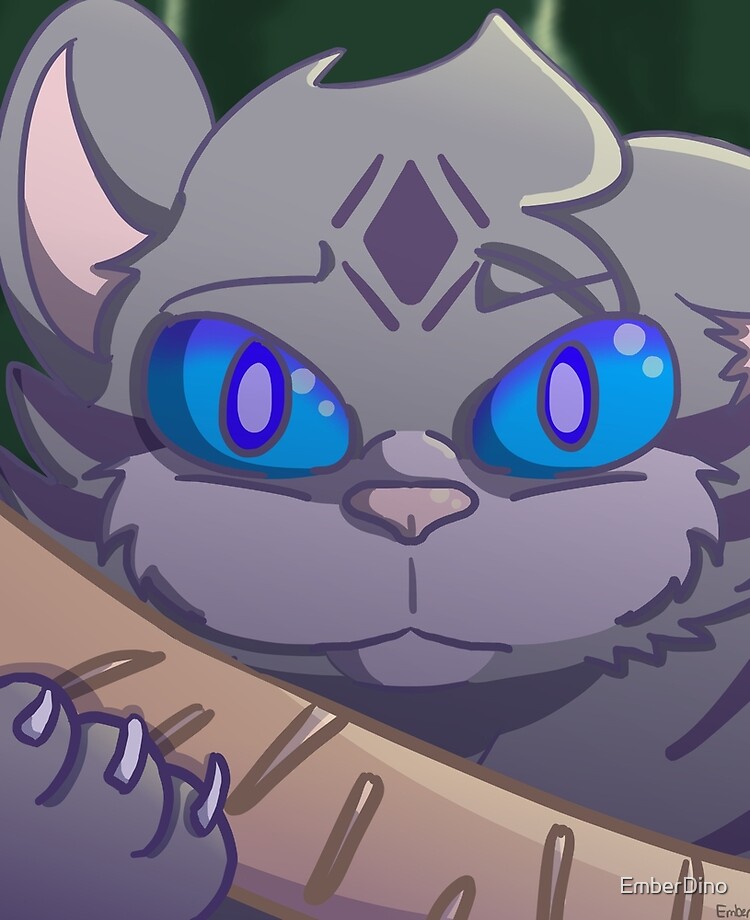 Jayfeather is very protective of his stick