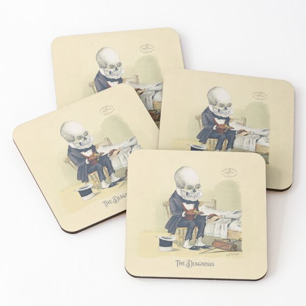 Item preview, Antikamnia, Funny Bones calendar: The Diagnosis, Dr. and patient. designed and sold by ebrawne.