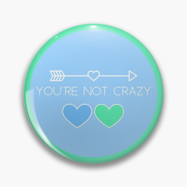 Item preview, You're Not Crazy Destiel designed and sold by MonarchMish.