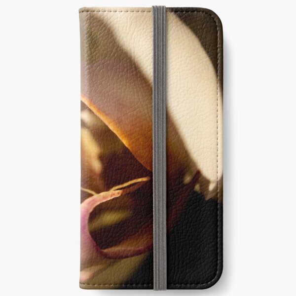 Orchid in Evening Sunlight iPhone Wallet