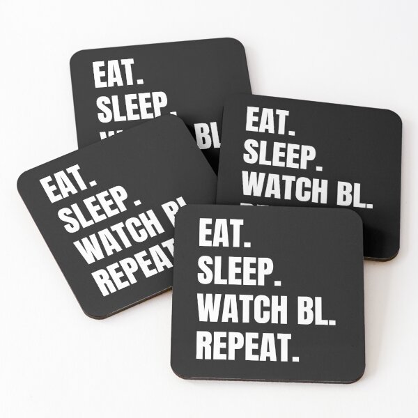 Artikelvorschau, Eat Sleep Watch BL Wiederholen entworfen und verkauft von pattykim.