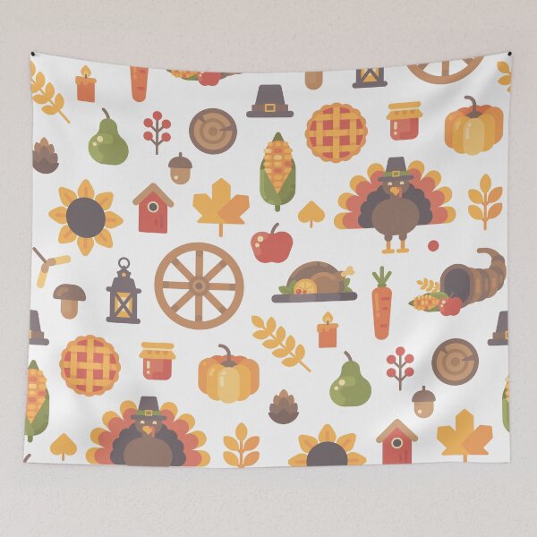 Item preview, Thanksgiving Turkey pattern designed and sold by Funny-Vintage.