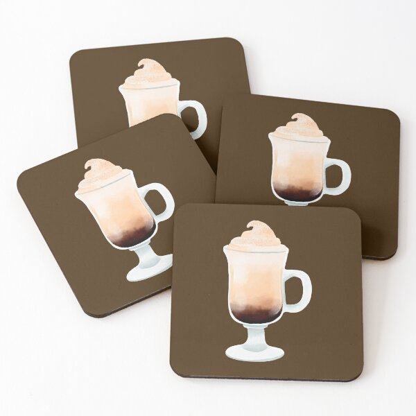 Item preview, Cappuccino Coffee with Whipped Cream and Chocolate Sauce designed and sold by Alicia Chee.