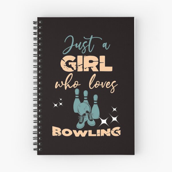 Item preview, Just A Girl Who Loves Bowling - Cool Bowling Equipments And Text Effects Gift Ideas designed and sold by leo121687.