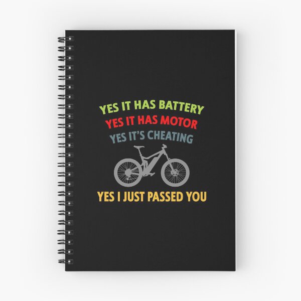 Item preview, Yes It Has Battery, Yes It Has Motor, Yes It's Cheating, Yes I Just Passed You Funny e-Bike designed and sold by OneMTB.