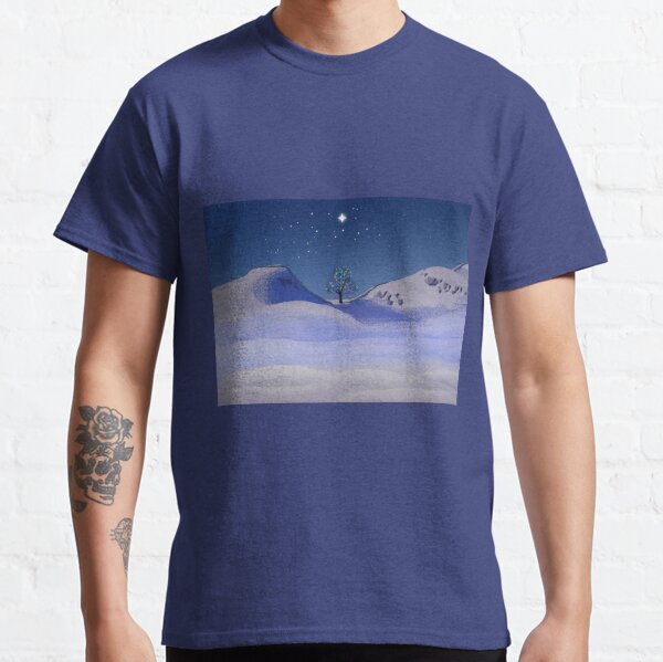 Sycamore Gap Tree in Christmas Classic T-Shirt