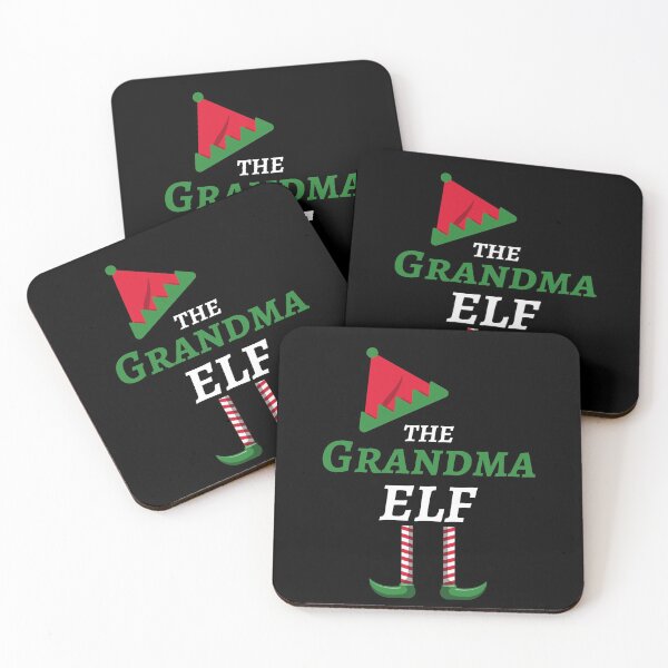 Item preview, The Grandma Elf matching family Christmas designed and sold by HolidayTees.