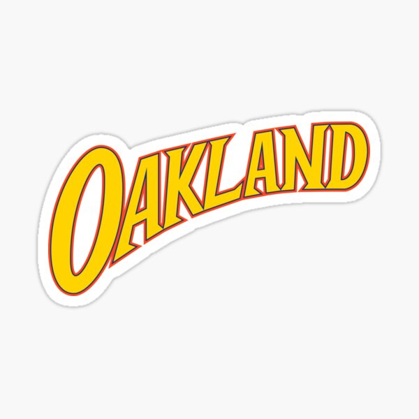 Oakland Warriors - Golden State Basketball Sticker