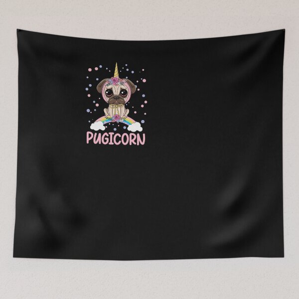 Item preview, Cute Pugicron Funny Pug Unicorn Design designed and sold by rdn123.