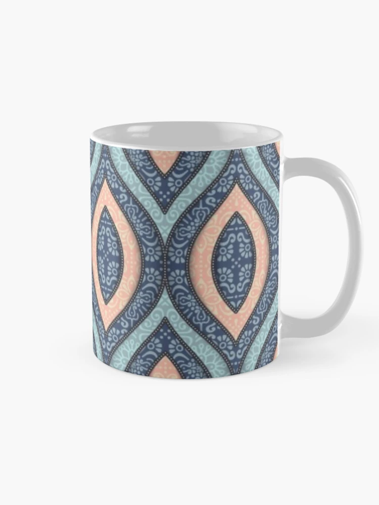 Thumbnail 3 of 6, Coffee Mug, Beautiful Vector Pattern designed and sold by RheanaDesigns.