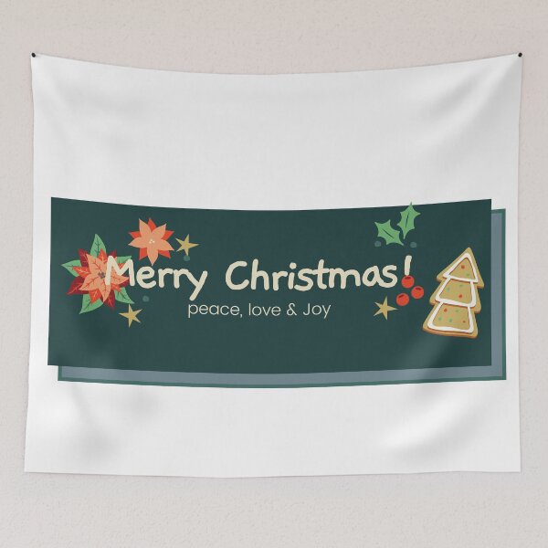 Item preview, merry Christmas / peace love and joy designed and sold by SpicyCherrys.