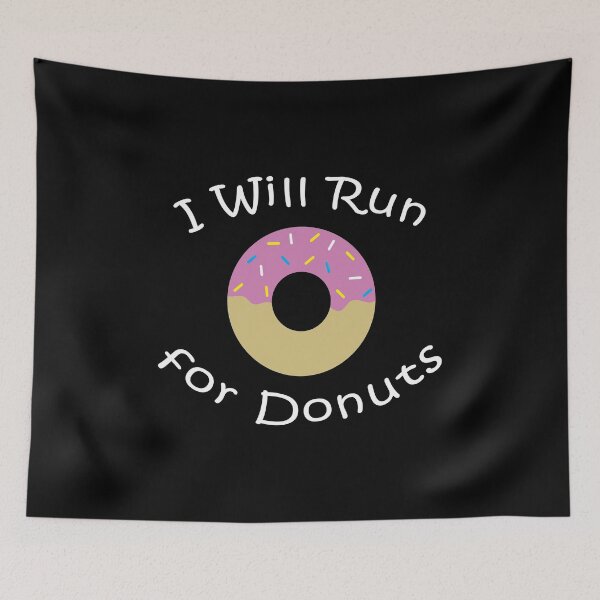 Item preview, I Will Run for Donuts III designed and sold by Uvogin2099.