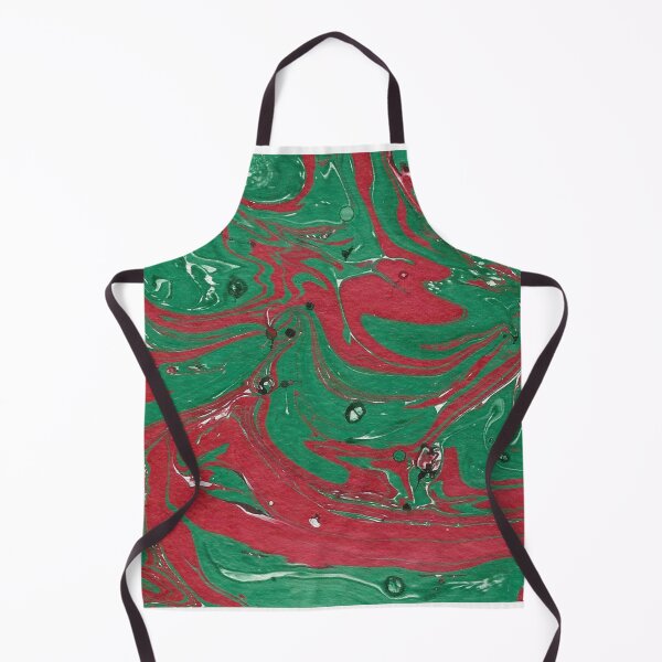 Item preview, Red and Green Swirls designed and sold by AliCatOriginals.