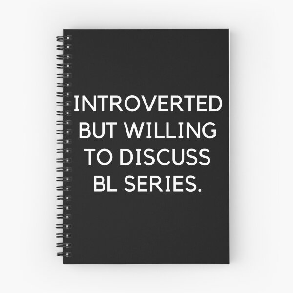 Item preview,  Introverted But Willing To Discuss BL Series designed and sold by pattykim.