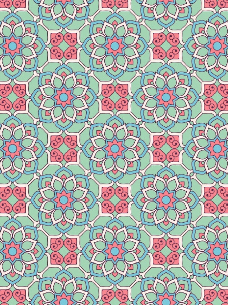 Thumbnail 4 of 4, Graphic T-Shirt, Flower Pattern designed and sold by RheanaDesigns.