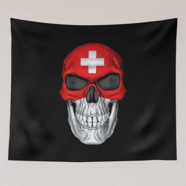 Item preview, Skull Switzerland  designed and sold by drizzd.