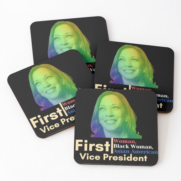 Item preview, Kamala Harris, The first woman, African American, Asian American Vice President. designed and sold by davlinaArt.