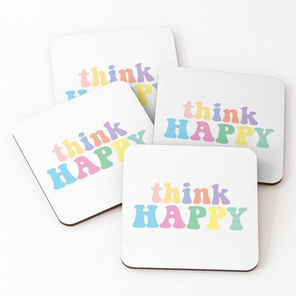 Item preview, Think Happy designed and sold by PlumBlushCo.