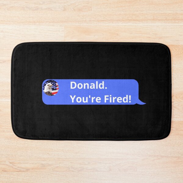 Item preview, Donald You're Fired, minimalist designed and sold by Spiritualish.