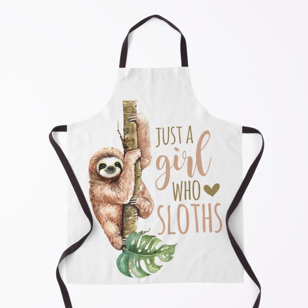 Item preview, Just A Girl Who Loves Sloths designed and sold by FiveDucklings.
