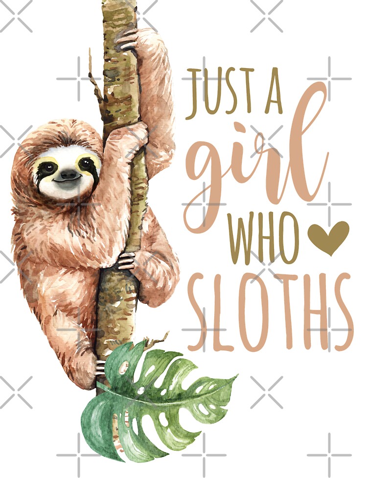 Sloth shirt hot sale girl