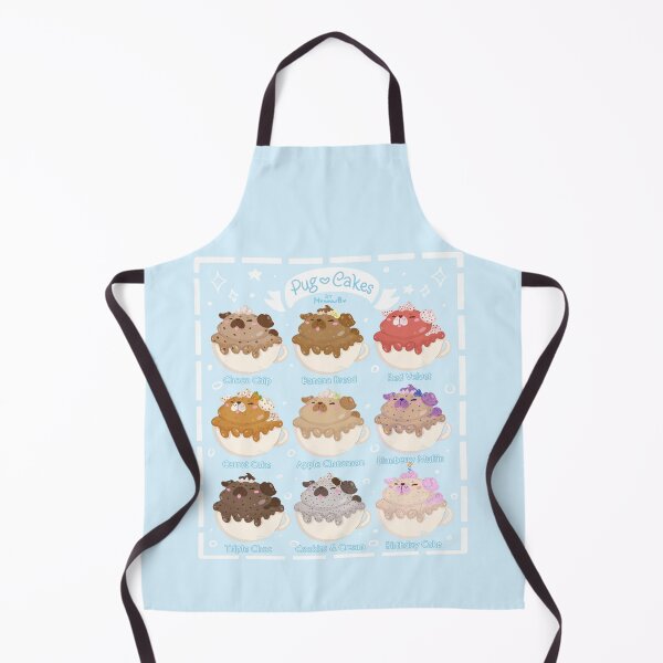 Item preview, Pug Cake Menu designed and sold by MynnuB.