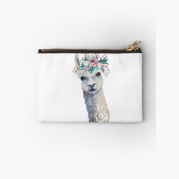 Item preview, Floral Crown Llama  designed and sold by Lamadesigns.
