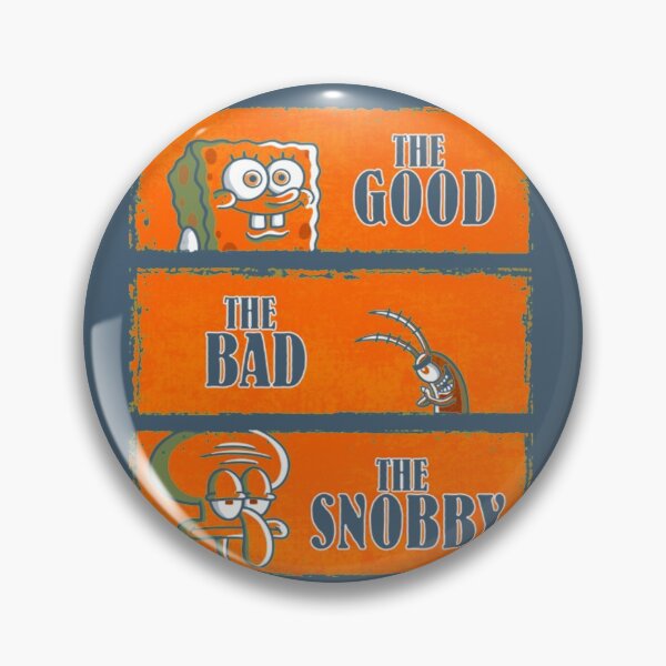 Item preview, Spongebob The Good, The Bad & The Snobby designed and sold by Omegae.