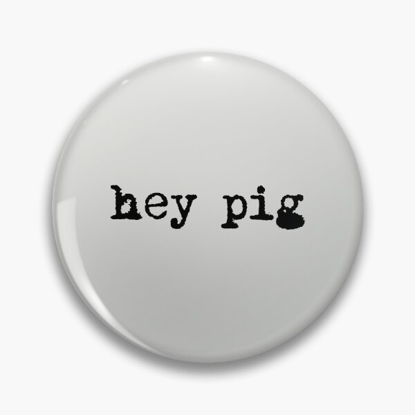 Item preview, Hey Pig Black Vintage designed and sold by AboveTheVillage.