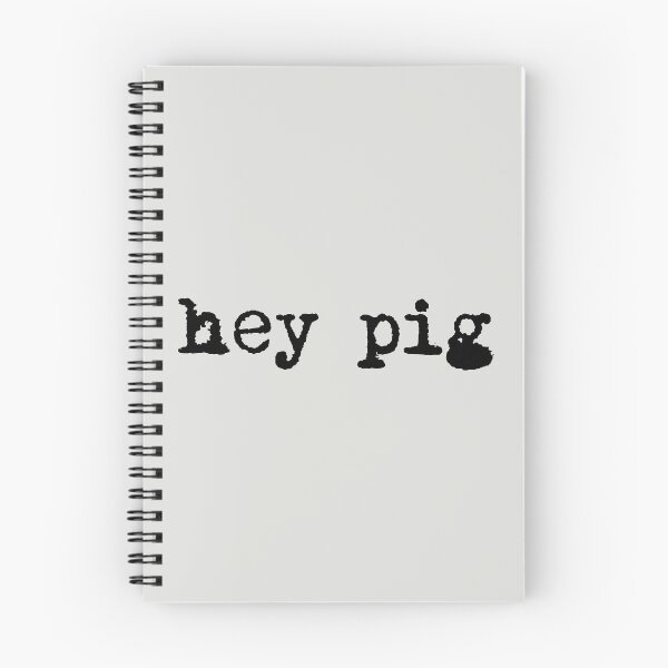 Item preview, Hey Pig Black Vintage designed and sold by AboveTheVillage.