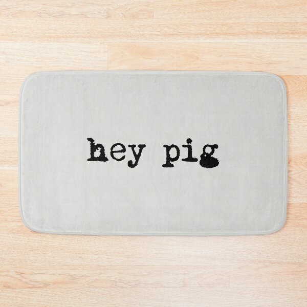 Item preview, Hey Pig Black Vintage designed and sold by AboveTheVillage.