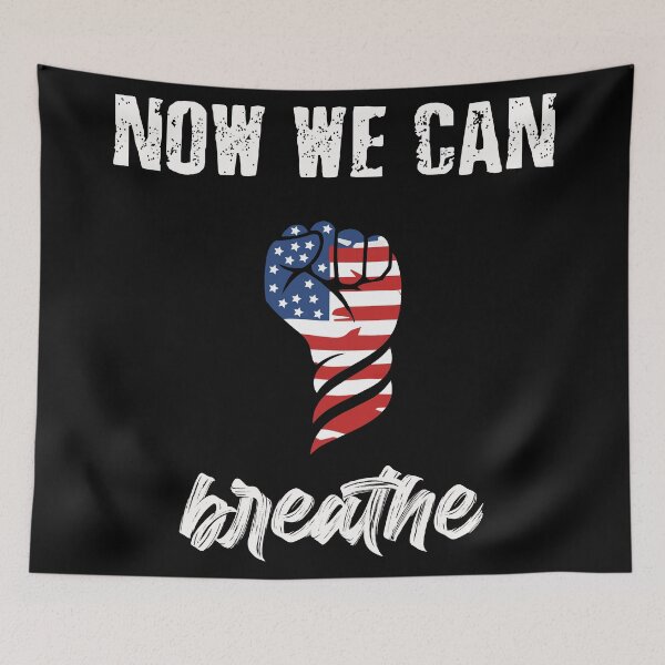 Item preview, now we can breathe biden win designed and sold by Ashi17.