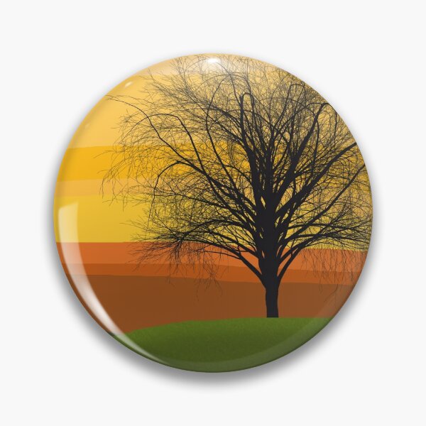 Item preview, Sunset with silhouetted tree designed and sold by KsbAesthetics.