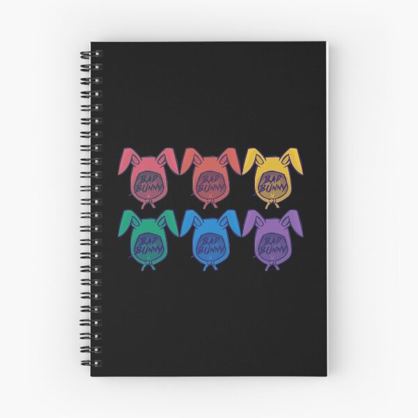Item preview, Bad Bunny Logo Rainbow Colors designed and sold by InsomniaCL.