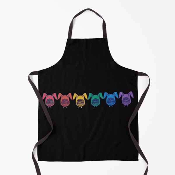 Item preview, Bad Bunny Logo Rainbow Colors designed and sold by InsomniaCL.