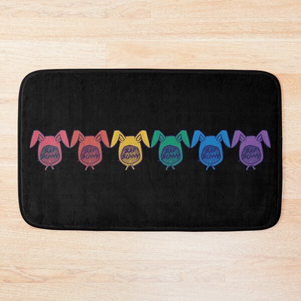Item preview, Bad Bunny Logo Rainbow Colors designed and sold by InsomniaCL.