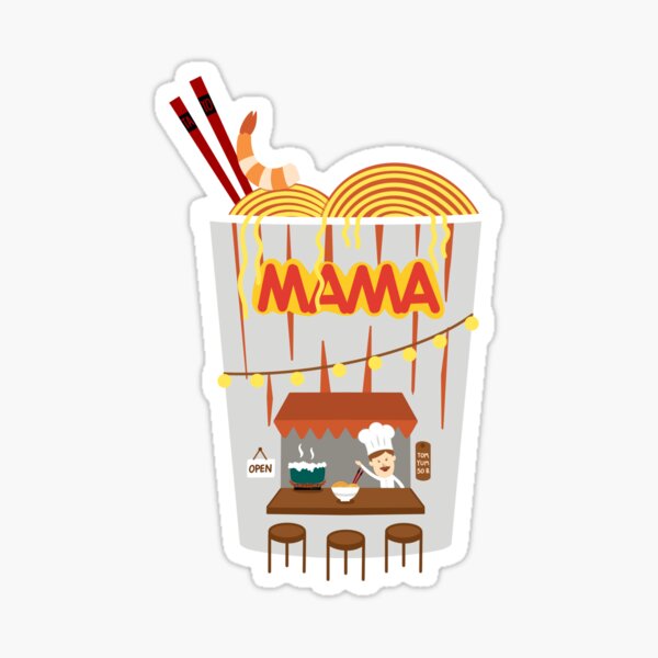 Artikel-Vorschau von Mama Nudelstand, designt und verkauft von tayodoodles.