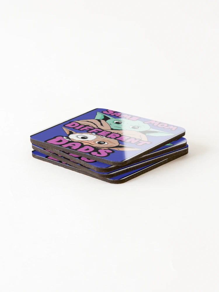 Thumbnail 4 of 5, Coasters (Set of 4), Half Brothers designed and sold by RGIllustrations.