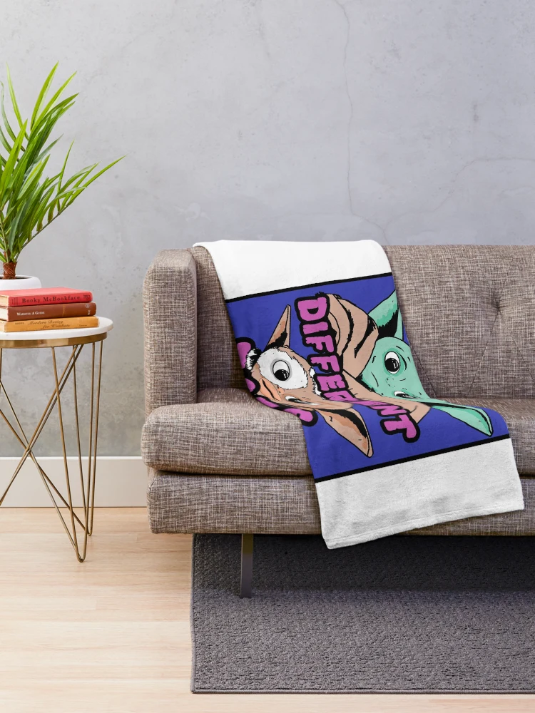 Thumbnail 2 of 6, Throw Blanket, Half Brothers designed and sold by RGIllustrations.