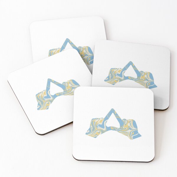 Item preview, Blue and yellow tri delta hands! designed and sold by Mattie !!!.